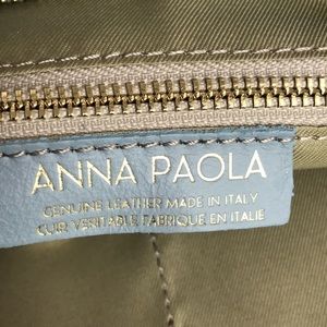 Anna Paola | Bags | Anna Paola Made In Italy Leather Intrecciato Tote